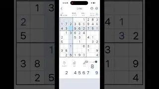 2min 12 seconds time run!! #sudoku #games #puzzle