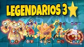&iexcl;LOGR&Eacute; 5 LEGENDARIOS 3 ESTRELLAS! 🌟 La Estrategia Definitiva de Magic Chess Go Go