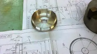 Работа по координатам на поворотном столе