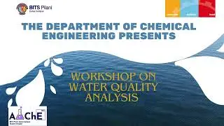 Workshop on Water Quality Monitoring, Surveillance, and Simulation of Wastewater Treatment System