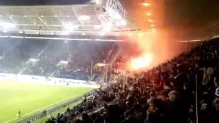 Pyro im Mainzer Block