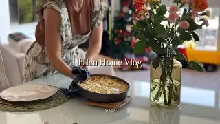 Quiche Caseiro Para o Natal | Flores na Mesa e uma Reflexão no Final ✨💐