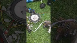 DIY 12V Audio Amplifier from Old LG CRT TV with LA42071 #tvrepair #bass #electronicsrepair #speaker