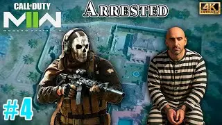 COD MW2: Hassan Arrested 🔥 | Las Almas Mission Hindi Gameplay | PART - 04