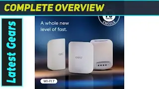Amazon eero Max 7 Mesh WiFi System &ndash; Best Ultra-Fast WiFi for Smart Homes