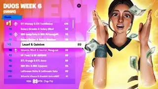 HOW I QUALIFIED FOR THE FORTNITE WORLD CUP ($50000)