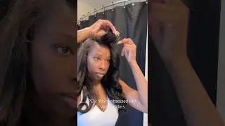 I love to save money by doing my own hair #shorts #hairshorts r
