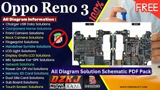 Oppo Reno 3 All Hardware Schematic Diagram Free Download