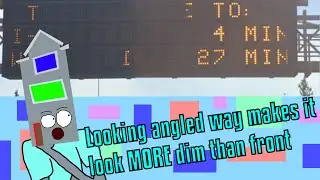 Why Street Sign LED Only Look Bright From the Front &mdash; And Why That's On Purpose