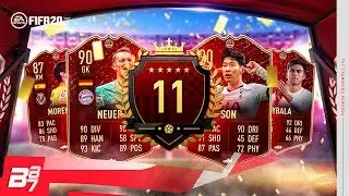 HUGE RED INFORM PULL! 11TH IN THE WORLD TOP 100 REWARDS! | FIFA 20 ULTIMATE TEAM