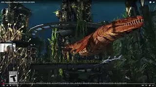 ARK Aquatica just got a new TRAILER !! Is it good ? (my react)