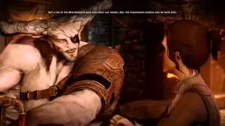 Dragon Age Inquisition drinking with the iron bull