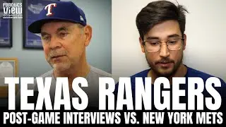 Bruce Bochy & Dane Dunning React to Texas Rangers Bullpen Struggles, Rangers Series Win vs. NY Mets