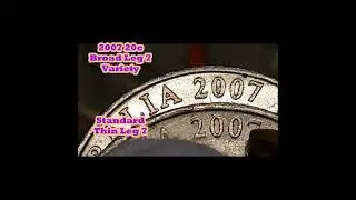 How to Identify the 2007 20c Broad 7 Date Variety Australian 20 cent coin