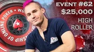 Final Table WCOOP #62 $25,000 High Roller with Justin Bonomo & David Peters