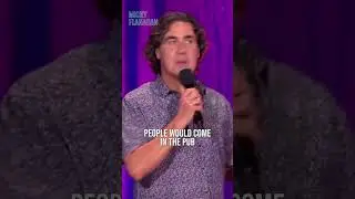 Growing up on a council estate with no stigma! #mickyflanagan #shorts #comedy
