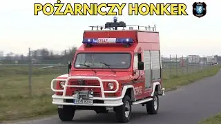 Alarmowo unikatowy strażacki Tarpan Honker z OSP Łanięta! Renault z Whelenem i Mascott