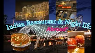 INDIAN RESTAURANT🍛& NIGHT LIFE ABROAD✨| TBILISI,GEORGIA | KHUSHI RESTAURANT| MED GIRL STORIES👩🏻‍⚕️