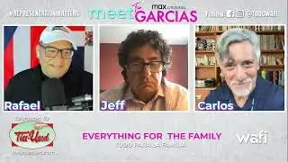 Meet The Garcias HBO MAX Wafi Media Interview Series -Jeff Valdez, Carlos Lac&aacute;mara
