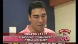 Eduardo Yañez.  Habla del distanciamiento entre Rodrigo