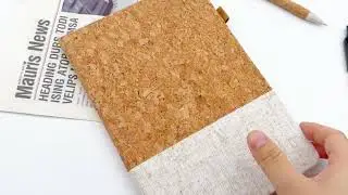 Hot Sale A5 Cork Wood Cover Custom Business Office Diary Journal Pu Leather Notebook With Pen