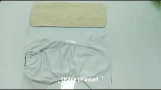 Salma's Tinytots Washable, Reusable, Organic Baby Cloth Hemp Cotton Inserts for Pocket Cloth Diaper