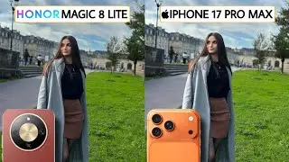 Сравнение камер Honor Magic 8 Lite и iPhone 17 Pro Max: тест-драйв