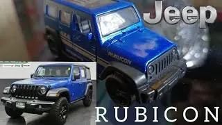 Jeep Rubicon | 1/43 Scale Model | Metal Diecast | MINI CAR WORLD | Automobile | Toys | Off road |   