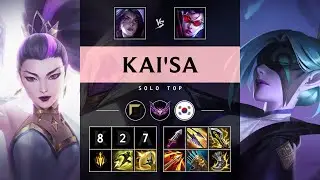 Kai'Sa Top vs Vayne - KR Master Patch 25.08