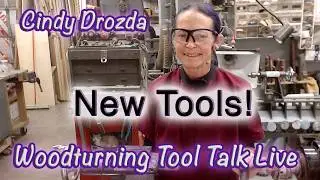 Woodturning Tool Talk Live with Cindy