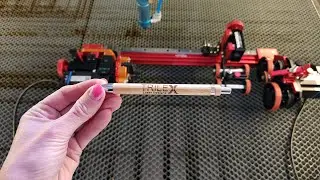 Engraving a pen with the PiBurn Chuck Rotary Grip 2