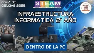 Dentro de la PC - Feria de Ciencias 2025 - Infraestructura inform&aacute;tica - 2do A&ntilde;o - ISFD Saladas