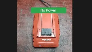 HILTI C 4/36-90 Charger has no power fix quick way