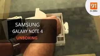 Samsung Galaxy Note 4: Unboxing | Hands on | Price