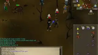 Rune Scimi Pure vs Mage - F2P PKING OSRS