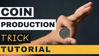 Amazing Coin Production Magic Trick Tutorial!