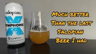 Symphonic NEIPA 5.3% - Salopian X Oakham ales - review No. 1817