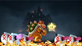 How could bowser beat the boo's in Big Boo's Haunt in Mario 64?