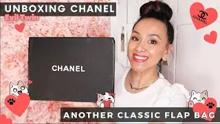 Chanel Pink Iridescent Classic Flap Unboxing + What Fits
