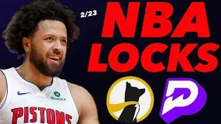 PRIZEPICKS NBA MONDAY 2/23/26 - FREE PICKS!!!  (9-2 RUN!!!) - BEST PLAYER PROPS - NBA TODAY