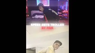 Speed Gets TROLLED By Fan // #edit #ishowspeed #speed #troll #omegle #funny #meme #ishowspeedshorts