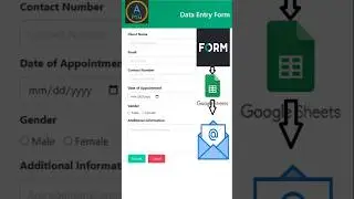 New Data Entry Form #dataentryform #formula  #accountingtools #googlesheets #dataentry #excel #form