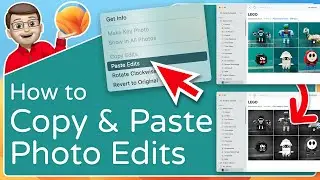 Copy + Paste Edits in Photos ⭐ macOS Ventura Tips
