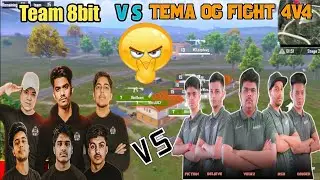 8bit vs og 4vs4 fight reaction🔥