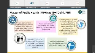 Dr Suparna Ghosh Jerath: MPH program at IIPH-Delhi