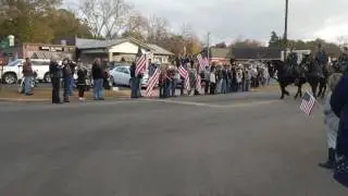 Nicholas Smarr Funeral Procession 12-11-2016
