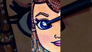 #art Drawing SOFIA 💜👑THE FIRST! Rate This 1/100..?🎨🖌#shorts #fyp #disney