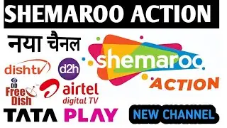 SHEMAROO ACTION - A New Channel To be Launched On Tata Play Airtel DTH Dish TV d2h and DD Free Dish