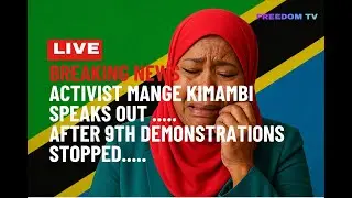 BREAKING NEWS ACTIVIST MANGE KIMAMBI ,SENT THIS MESSAGE TO  THE INTERNATIONAL COMMUNITY & WORLDS