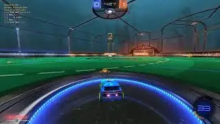 Playing Rocket League!